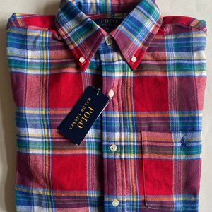 Polo Ralph Lauren Classic Fit Performance Flannel Button Shirt